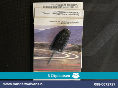 Ford Transit Connect 1.5 TDCI 101pk L2H1 Euro6 Airco | 3-Zits | Navigatie | Imperiaal | Trekhaak | Cruisecontrol | Android Auto Parkeersensoren, Verwarmde voorruit, Bijrijdersbank 19