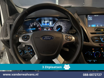 Ford Transit Connect 1.5 TDCI 101pk L2H1 Euro6 Airco | 3-Zits | Navigatie | Imperiaal | Trekhaak | Cruisecontrol | Android Auto Parkeersensoren, Verwarmde voorruit, Bijrijdersbank 4
