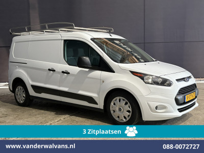 Ford Transit Connect 1.5 TDCI 101pk L2H1 Euro6 Airco | 3-Zits | Navigatie | Imperiaal | Trekhaak | Cruisecontrol | Android Auto Parkeersensoren, Verwarmde voorruit, Bijrijdersbank 9