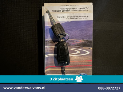 Ford Transit Connect 1.5 TDCI L1H1 Euro6 Airco | 3-Zits | Parkeersensoren | Trekhaak | Verwarmde Voorruit Zijdeur, Bijrijdersbank foto 15