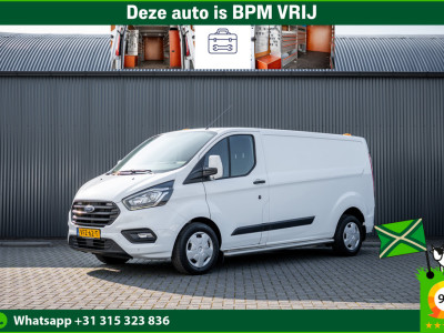 Ford Transit Custom 2.0 EcoBlue L2H1 | 130PK | Volledig Ingericht | LED | Cruise | PDC | Airco | Trekhaak