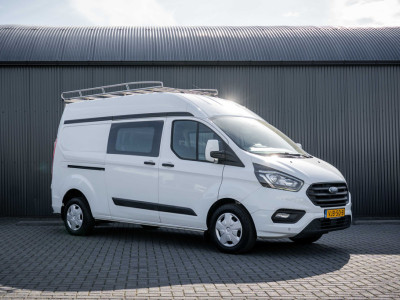 Ford Transit Custom 2.0 EcoBlue | L2H2 | Dubbele Cabine | Cruise | 1e Eigenaar | PDC | Stoelverw. | Airco | Trekhaak | Imperiaal foto 4
