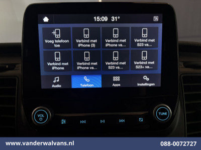 Ford Transit Custom 2.0 TDCI 108pk L1H1 Euro6 Airco | Camera | Apple Carplay | LED | Cruisecontrol | 2500kg Trekhaak Android Auto, Verwarmde voorruit, Parkeersensoren, Bijrijdersbank 19
