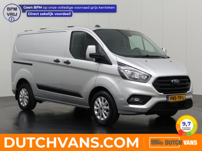 Ford Transit Custom 2.0TDCI 130PK Automaat Limited | Trekhaak | Dakdraagsysteem | Multimedia | Camera | Airco | Cruise | 3-Zits | Betimmering