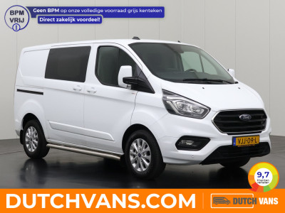 Ford Transit Custom 2.0TDCI 130PK Automaat Limited | Trekhaak | Navigatie | Camera | Multimedia | 3-Zits | Airco | Cruise