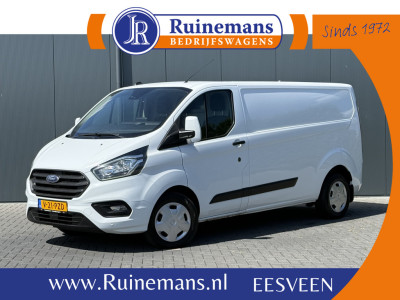 Ford Transit Custom 2.0 TDCI 130 PK / L2H1 / AUTOMAAT / TREKHAAK / AIRCO / CRUISE / CAMERA / 3-ZITS / LED / STOEL -EN VOORRUIT VERWARMING