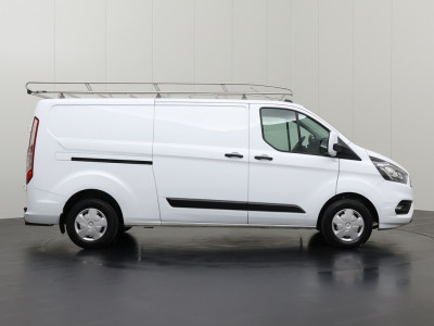 Ford Transit Custom 2.0TDCI 130PK Lang | 2xSchuifdeur | Imperiaal | Trekhaak | Multimedia | Camera | Airco | Cruise | 3-Zits foto 13