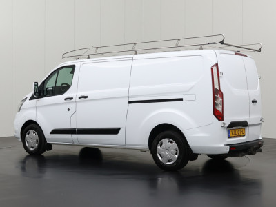Ford Transit Custom 2.0TDCI 130PK Lang | 2xSchuifdeur | Imperiaal | Trekhaak | Multimedia | Camera | Airco | Cruise | 3-Zits foto 6