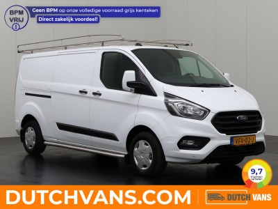 Ford Transit Custom 2.0TDCI 130PK Lang | Imperiaal | Trekhaak | Navigatie | Camera | 3-Persoons | Airco | Cruise