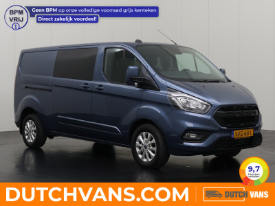 Ford Transit Custom 2.0TDCI 130PK Lang Limited Dubbele Cabine | Multimedia | Navigatie | Camera | Trekhaak