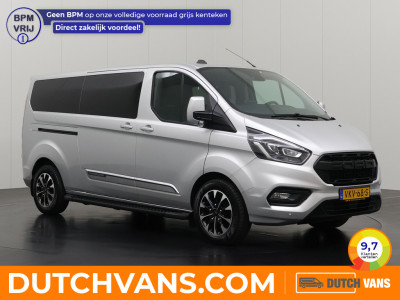 Ford Transit Custom 2.0TDCI 130PK Lang Platinum Edition Dubbele Cabine | Bomvol !! | 2xSchuifdeur | Trekhaak
