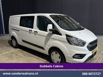 Ford Transit Custom 2.0 TDCI 130pk Automaat L2H1 Dubbele cabine Euro6 Airco | 5-Zits | Camera | Navigatie | Cruisecontrol | Stoelverwarming Apple Carplay, Trekhaak, Parkeersensoren, Achterklep foto 13