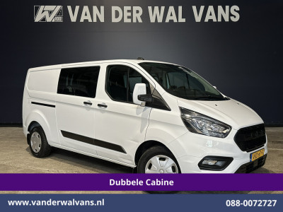 Ford Transit Custom 2.0 TDCI 130pk Automaat L2H1 Euro6 Airco | 5-Zits | Camera | Navigatie | Cruisecontrol | Stoelverwarming Apple Carplay, Trekhaak, Parkeersensoren, Achterklep