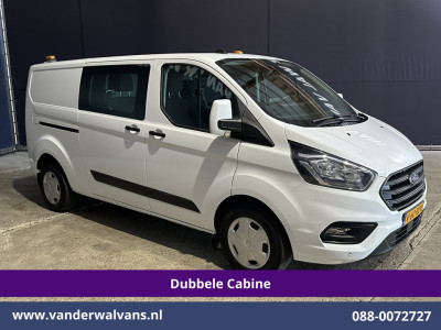 Ford Transit Custom 2.0 TDCI 130pk L2H1 Dubbele Cabine Euro6 Airco | 5-Zits | Camera | LED | Cruisecontrol, Trekhaak, Stoelverwarming, Verwarmde voorruit, Parkeersensoren, tachograaf foto 10