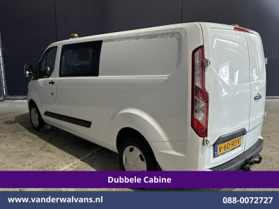 Ford Transit Custom 2.0 TDCI 130pk L2H1 Dubbele Cabine Euro6 Airco | 5-Zits | Camera | LED | Cruisecontrol, Trekhaak, Stoelverwarming, Verwarmde voorruit, Parkeersensoren, tachograaf foto 11
