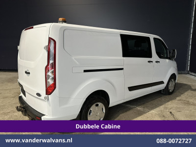 Ford Transit Custom 2.0 TDCI 130pk L2H1 Dubbele Cabine Euro6 Airco | 5-Zits | Camera | LED | Tachograaf Cruisecontrol, Trekhaak, Stoelverwarming, Verwarmde voorruit, Parkeersensoren foto 13
