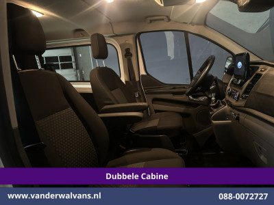 Ford Transit Custom 2.0 TDCI 130pk L2H1 Dubbele Cabine Euro6 Airco | 5-Zits | Camera | LED | Tachograaf Cruisecontrol, Trekhaak, Stoelverwarming, Verwarmde voorruit, Parkeersensoren foto 9