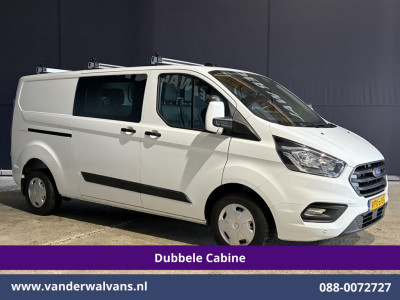 Ford Transit Custom 2.0 TDCI 130pk L2H1 Dubbele Cabine Euro6 Airco | 6-Zits | Apple Carplay | LED | Cruisecontrol 2800kg trekhaak, Dakdragers, Stoelverwarming, Verwarmde voorruit, Parkeersensoren foto 10