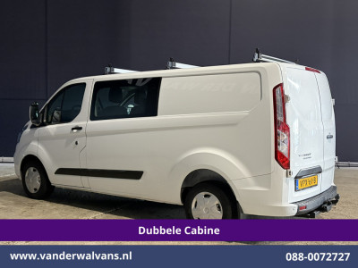 Ford Transit Custom 2.0 TDCI 130pk L2H1 Dubbele Cabine Euro6 Airco | 6-Zits | Apple Carplay | LED | Cruisecontrol 2800kg trekhaak, Dakdragers, Stoelverwarming, Verwarmde voorruit, Parkeersensoren foto 11