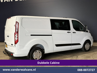 Ford Transit Custom 2.0 TDCI 130pk L2H1 Dubbele Cabine Euro6 Airco | 6-Zits | Apple Carplay | LED | Cruisecontrol 2800kg trekhaak, Stoelverwarming, Verwarmde voorruit, Parkeersensoren 12