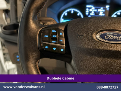 Ford Transit Custom 2.0 TDCI 130pk L2H1 Dubbele Cabine Euro6 Airco | 6-Zits | Apple Carplay | LED | Cruisecontrol 2800kg trekhaak, Stoelverwarming, Verwarmde voorruit, Parkeersensoren 6