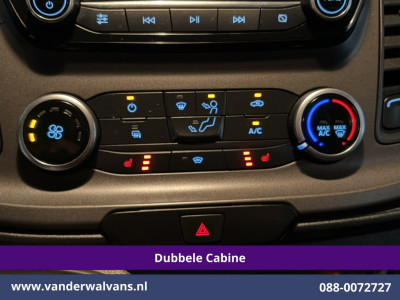 Ford Transit Custom 2.0 TDCI 130pk L2H1 Dubbele Cabine Euro6 Airco | 6-Zits | Apple Carplay | LED | Cruisecontrol 2800kg trekhaak, Stoelverwarming, Verwarmde voorruit, Parkeersensoren 7