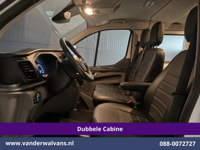 Ford Transit Custom 2.0 TDCI 130pk L2H1 Dubbele Cabine Euro6 Airco | 6-Zits | Apple Carplay | LED | Cruisecontrol 2800kg trekhaak, Stoelverwarming, Verwarmde voorruit, Parkeersensoren 8