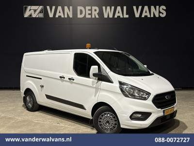 Ford Transit Custom 2.0 TDCI 130pk L2H1 Euro6 Airco | Camera | Apple Carplay | LED | Cruisecontrol | 2800kg Trekhaak Android Auto, Stoelverwarming, Verwarmde voorruit, Parkeersensoren