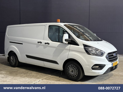 Ford Transit Custom 2.0 TDCI 130pk L2H1 Euro6 Airco | Camera | LED | Apple Carplay | Omvormer | 2800kg Trekhaak Cruisecontrol, Stoelverwarming, Verwarmde voorruit, Parkeersensoren, Bijrijdersbank 3899