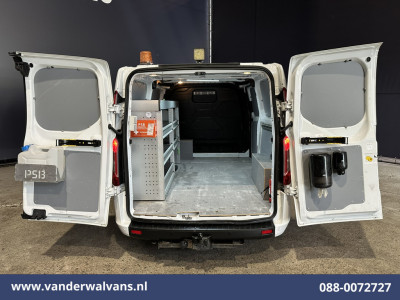 Ford Transit Custom 2.0 TDCI 130pk L2H1 Euro6 Airco | Camera | LED | Apple Carplay | Omvormer | 2800kg Trekhaak Cruisecontrol, Stoelverwarming, Verwarmde voorruit, Parkeersensoren, Bijrijdersbank 3902