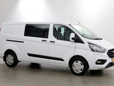 Ford Transit Custom 2.0 TDCI 130pk L2H1 Trend D.C. Airco/Trekhaak 2800kg 02-2019 12