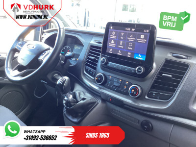 Ford Transit Custom 2.0 TDCI 130 pk L2 Trend Bi-Xenon/ 2.8t Trekverm./ Carplay/ Camera/ PDC/ Cruise/ DAB/ Airco 3