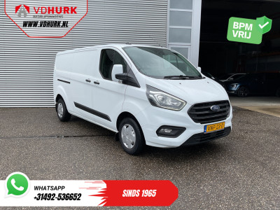 Ford Transit Custom 2.0 TDCI 130 pk L2 Trend Carplay/ 2.8T trekverm./ Camera/ PDC/ Cruise/ Trekhaak/ Airco
