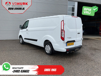 Ford Transit Custom 2.0 TDCI 130 pk L2 Trend Carplay/ 2.8T trekverm./ Camera/ PDC/ Cruise/ Trekhaak/ Airco foto 2