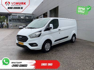 Ford Transit Custom 2.0 TDCI 130 pk L2 Trend Carplay/ 2.8T trekverm./ Camera/ PDC/ Cruise/ Trekhaak/ Airco foto 9