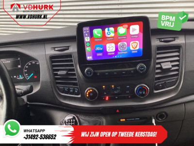 Ford Transit Custom 2.0 TDCI 130 pk L2 Trend EXPORT Carplay/ 2.8t trekverm./ Stoelverw./ Imperiaal/ Navi/ Cruise/ Airco/ Camera/ PDC 12