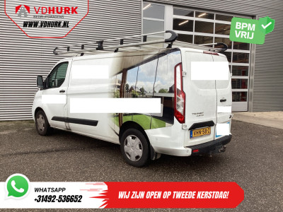 Ford Transit Custom 2.0 TDCI 130 pk L2 Trend EXPORT Carplay/ 2.8t trekverm./ Stoelverw./ Imperiaal/ Navi/ Cruise/ Airco/ Camera/ PDC 2