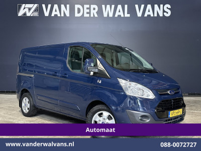 Ford Transit Custom 2.0 TDCI 131pk Automaat L1H1 Euro6 Airco | Camera | Navigatie | Cruisecontrol 2x Zijdeur, LM velgen, Verwarmde voorruit, Parkeersensoren, Bijrijdersbank