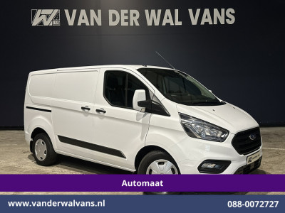 Ford Transit Custom 2.0 TDCI 131pk Automaat L1H1 Euro6 Airco | Navigatie | LED | Adapatieve Cruisecontrol Stoelverwarming, Verwarmde voorruit, Parkeersensoren, Bijrijdersbank