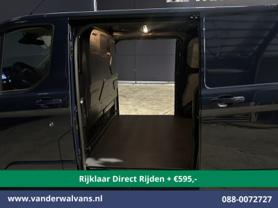 Ford Transit Custom 2.0 TDCI 131pk Automaat L1H1 Euro6 *Rijklaar Direct Rijden* Airco | Camera | Navigatie | Cruisecontrol 2x Zijdeur, LM velgen, Verwarmde voorruit, Parkeersensoren, Bijrijdersbank foto 2