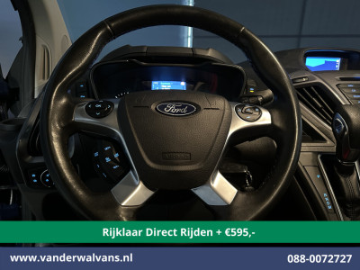 Ford Transit Custom 2.0 TDCI 131pk Automaat L1H1 Euro6 *Rijklaar Direct Rijden* Airco | Camera | Navigatie | Cruisecontrol 2x Zijdeur, LM velgen, Verwarmde voorruit, Parkeersensoren, Bijrijdersbank foto 8