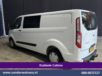 Ford Transit Custom 2.0 TDCI 131pk L2H1 Dubbele Cabine Euro6 Airco | 5-Zits | Xenon | Navigatie | Cruisecontrol | LED | 2800kg Trekhaak Stoelverwarming, Parkeersensoren, Achterklep foto 11