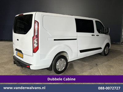 Ford Transit Custom 2.0 TDCI 131pk L2H1 Dubbele Cabine Euro6 Airco | 5-Zits | Xenon | Navigatie | Cruisecontrol | LED | 2800kg Trekhaak Stoelverwarming, Parkeersensoren, Achterklep foto 12