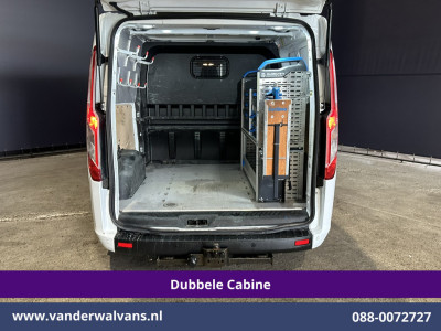 Ford Transit Custom 2.0 TDCI 131pk L2H1 Dubbele Cabine Euro6 Airco | 5-Zits | Xenon | Navigatie | Cruisecontrol | LED | 2800kg Trekhaak Stoelverwarming, Parkeersensoren, Achterklep foto 13