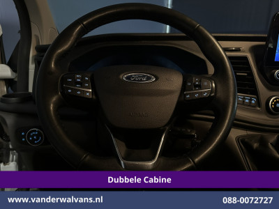 Ford Transit Custom 2.0 TDCI 131pk L2H1 Dubbele Cabine Euro6 Airco | 5-Zits | Xenon | Navigatie | Cruisecontrol | LED | 2800kg Trekhaak Stoelverwarming, Parkeersensoren, Achterklep foto 5