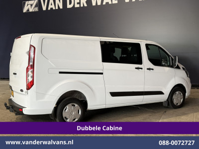 Ford Transit Custom 2.0 TDCI 131pk L2H1 Dubbele Cabine Euro6 Airco | 6-Zits | Camera | Apple Carplay | Xenon | Cruisecontrol 2540kg Trekhaak, Android Auto, Verwarmde voorruit, Parkeersensoren foto 13