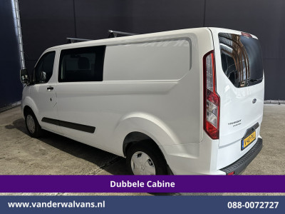 Ford Transit Custom 2.0 TDCI 131pk L2H1 Dubbele Cabine Inrichting Euro6 Airco | 5-Zits | Camera | Cruisecontrol | LED Parkeersensoren, Stoelverwarming, Achterklep, Dakdragers, 2800kg trekvermogen foto 12