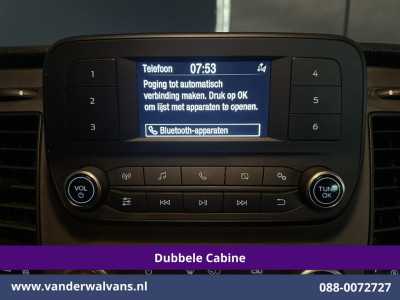 Ford Transit Custom 2.0 TDCI 131pk L2H1 Dubbele Cabine Inrichting Euro6 Airco | 5-Zits | Camera | Cruisecontrol | LED Parkeersensoren, Stoelverwarming, Achterklep, Dakdragers, 2800kg trekvermogen foto 19