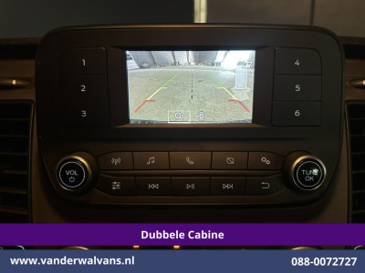 Ford Transit Custom 2.0 TDCI 131pk L2H1 Dubbele Cabine Inrichting Euro6 Airco | 5-Zits | Camera | Cruisecontrol | LED Parkeersensoren, Stoelverwarming, Achterklep, Dakdragers, 2800kg trekvermogen foto 3
