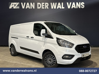 Ford Transit Custom 2.0 TDCI 131pk L2H1 Euro6 Airco | Apple Carplay | LED | Cruisecontrol | Stoelverwarming Verwarmde voorruit, Parkeersensoren, Bijrijdersbank, 2800kg trekvermogen